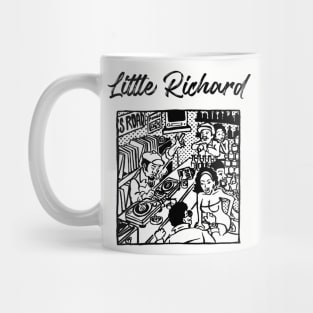 little richard ll vinyl store Mug